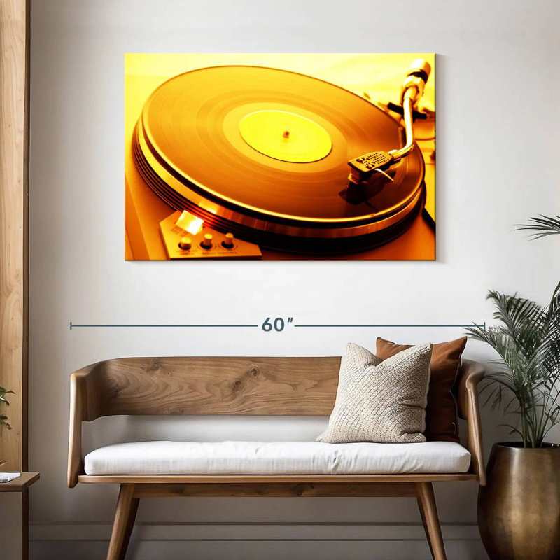Lecteur de disque vinyle Abarca, H 30 po x l 45 po