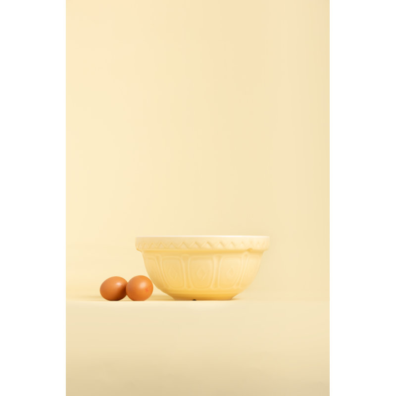 Mason Cash Colourmix Yellow Mixing Bowls 24cm, 29cm W