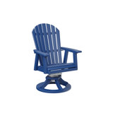 Berlin Gardens Comfo Back Tropical Swivel Rocker Dining Chair