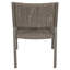 Chaise de patio avec accoudoirs