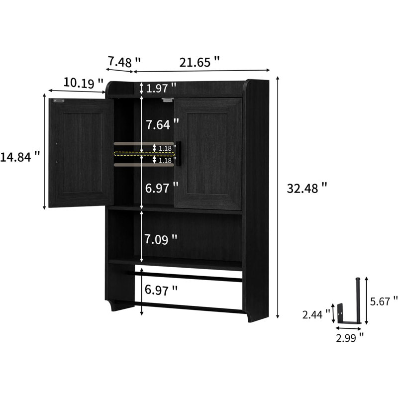 Olegaria Bathroom Cabinet