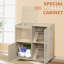 Chinchilla Habitat, armoire de rangement et 4 panneaux transparents, armoire en bois avec panneaux en acrylique, conception personnalisée-805724526