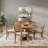 Vienna 55" Reclaimed Pine Round Dining Table