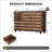 Hand-Carved Walnut Buffet Sideboard With Storage: 2 Drawers, 3 Doors, Adjustable Shelves For Entryway And Living Room-2014836772