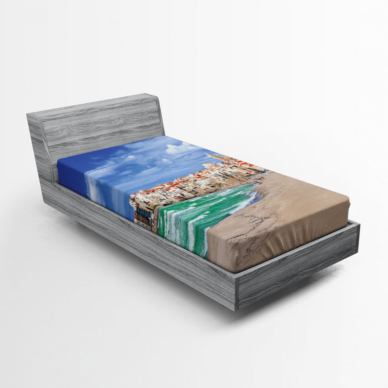 Microfiber Fitted Sheet, Twin Fitted Sheet