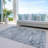 Machine Washable Indoor/Outdoor Xhevrie Sky Rug-1823227561