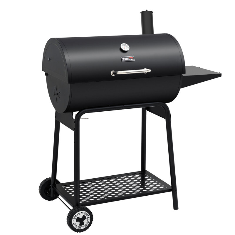 Barbecue au charbon de 30 po avec tablette latérale Royal Gourmet