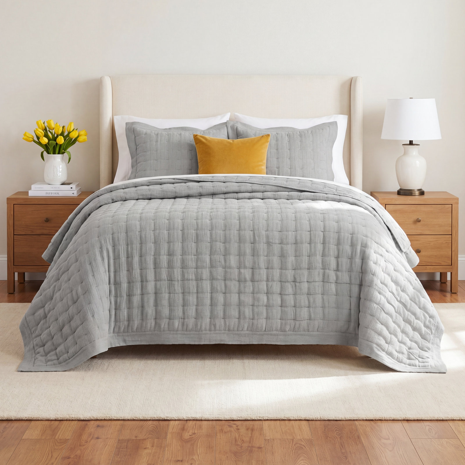 Laken Cotton Quilt Set