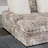 8292 Gray Lounger Sofa With Usb