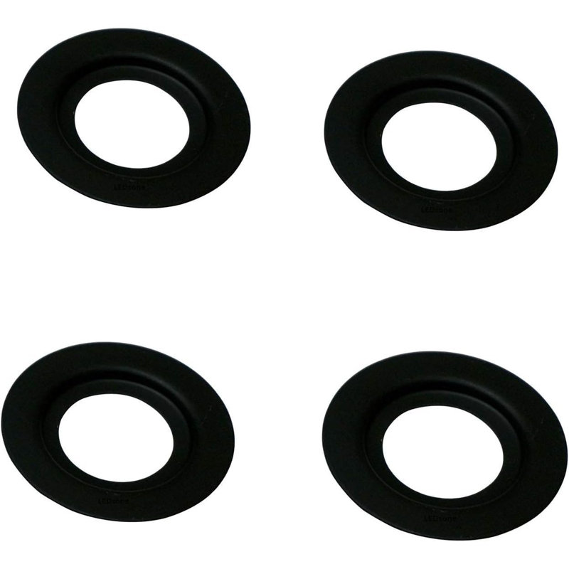 Darshani Metal Lamp Shade Reducer Ring For ES/E27 To BC/B22 Plate Light Fitting Lampshade Lighting Kit, Black