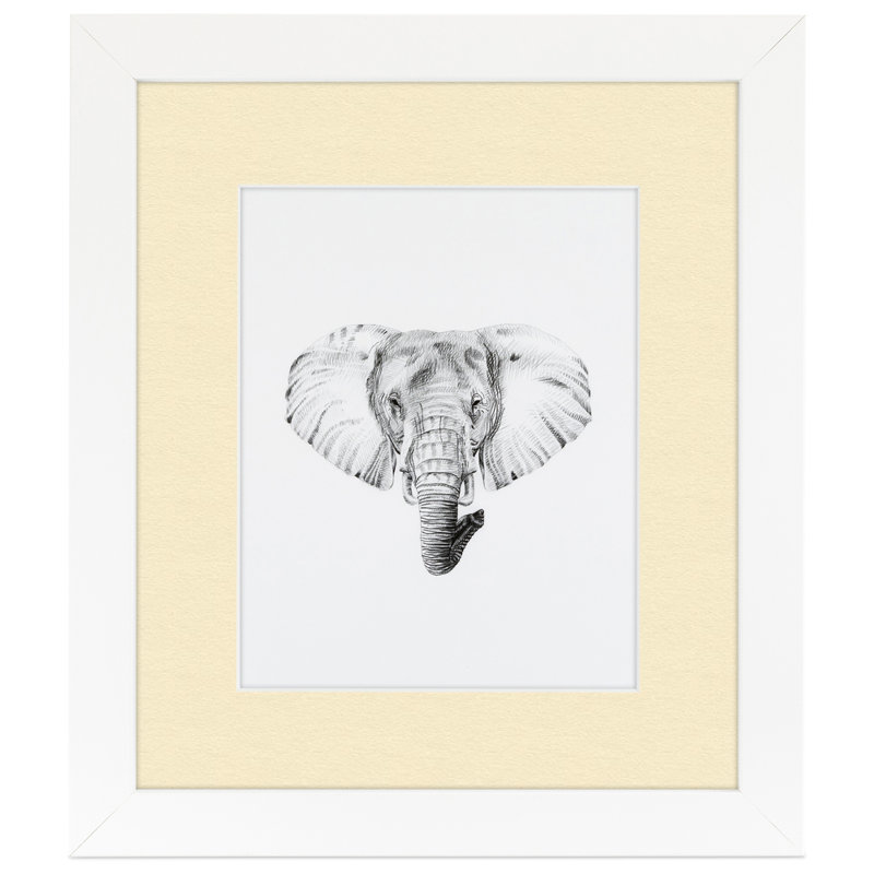 Matte Picture Frame, Cream