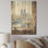 Notre Dame de Paris, vue florale III - Paris sur impression sur bois