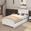 Lit plateforme simple avec deux tiroirs-434316420