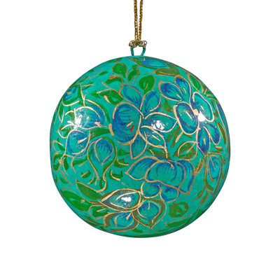 19.35cm Handmade Paper Plants & Flowers Bauble