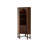 Retro Nut-Brown Solid Wood Display Stand