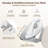 Height-adjustable Ironing Board Iron Table with 4 Legs-107379352