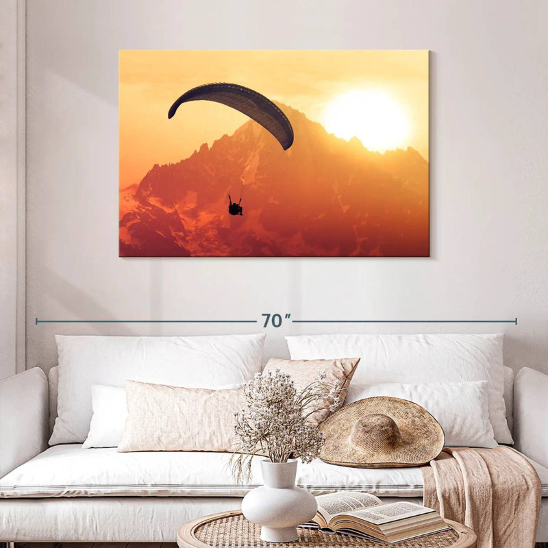 Sireci Paragliding Over Alps