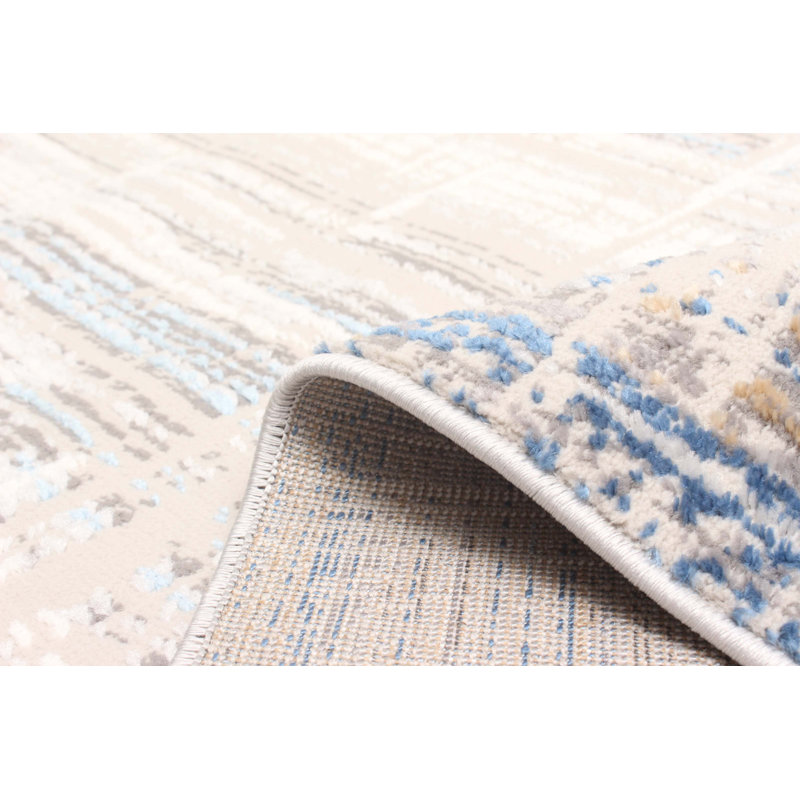 Quinn Blue Rug 8'0" x 10'0", Rectangle 8' x 10'