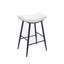 Ensemble de tabourets de bar avec repose-pieds et repose-pieds en métal-306509210
