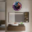 Horloge murale Raccoon Neon