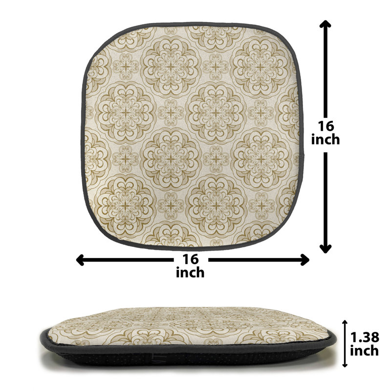 Outdoor 1.38'' Dining Chair Seat Cushion