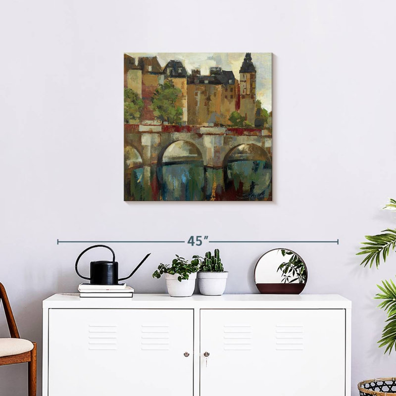 Nicci Paris, fin de l'été II, H 24 po x l 24 po
