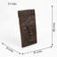 BUDDHA Plaque Portrait 56cm Bronze Effect