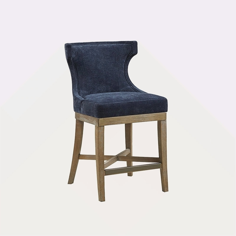 Tabouret de comptoir avec siège pivotant