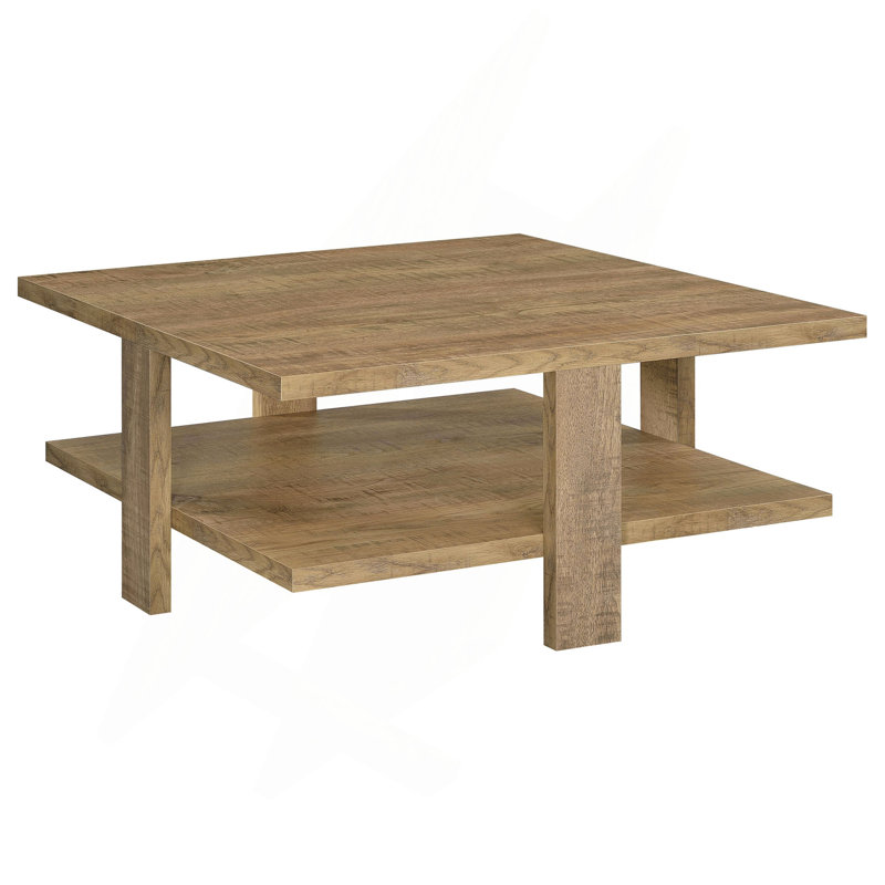 Runnion Mango Brown Square Coffee Table