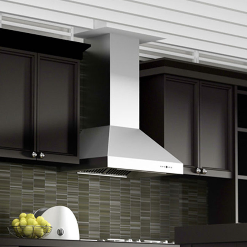 42" 700 CFM Ducted Wall Mount Range Hood in Stainless Steel