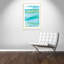Coastal Abstract I - peinture encadrée-59949476-59949477
