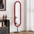 French-Style Minimalist Arched Floor-Mounted Full-Length Mirror