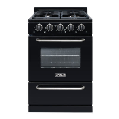 Unique Appliances 24" 3.1 Cubic Feet Free Standing Range