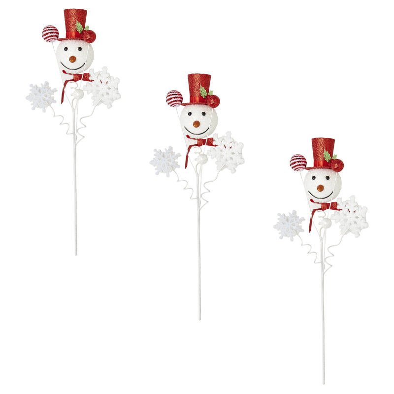 Bonhomme de neige scintillant, Rouge