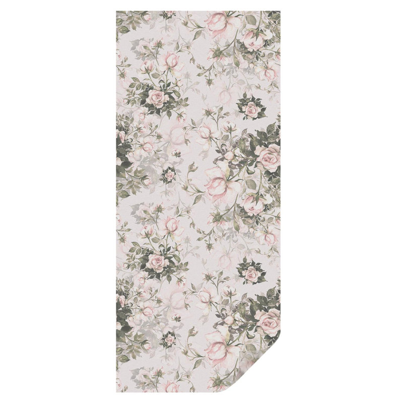 Floral beauty stained glass window film adhesive privacy decoration 100x116 Tulup, 50cm W x 116cm L