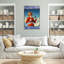 Janisia Woman I Go Skiing I Drink - 1 pièce, reproduction d'art graphique sur toile tendue-746326898