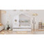 Lit de 78 po en bois avec 2 tiroirs, lit pour enfant avec tablette de rangement, blanc-1626897084