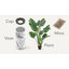 45 po olivier artificiel en pot-1793003740