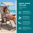  30" Wide XL Zero Gravity Outdoor Lounge Chair w/ Canopy, Sand