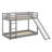 Twin-Over-Twin Bunk Bed With Slide And Ladder-114328189