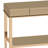 Noelle 47.5'' Glass Top Console Table-591569381