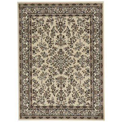 Zabul Tufted Beige/Green/White Rug