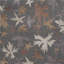Goldleaf Floral Area Rug in Brown/Gray/Brass/White-1705478604