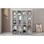 Lit escamotable avec portes de rangement Marcene-1756514710