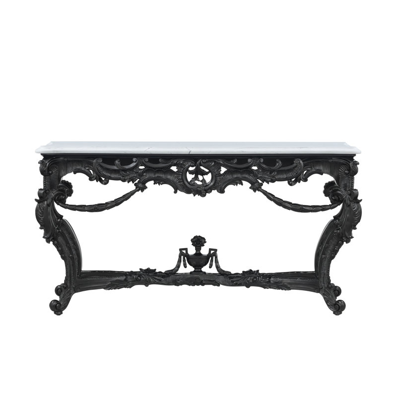 Spencer London 74'' W Marble Console Table