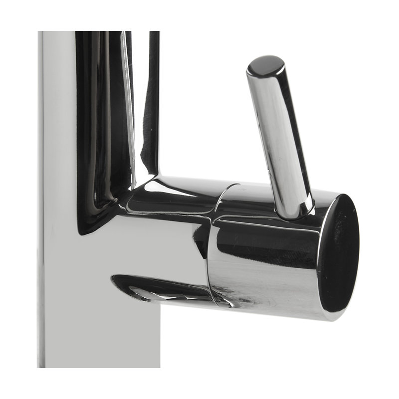 Robinet remplisseur rétractable, Acier inoxydable poli