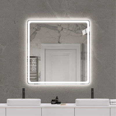 Premium Wall-Mounted Bathroom Mirror With Advanced Features For Ideal Bathroom Experience