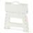 Convenient White Folding Compact Step Stool