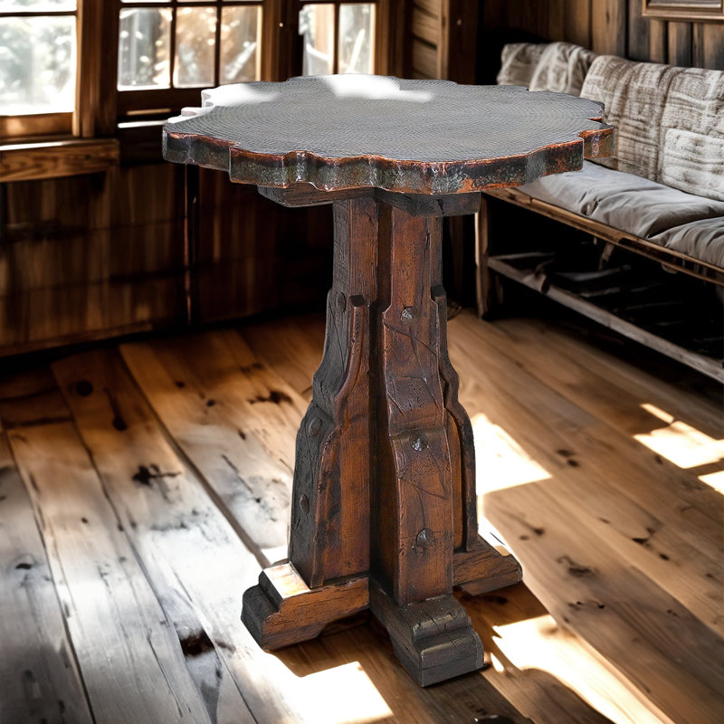 Live Edge Copper Dining Table