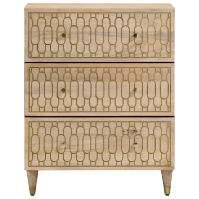 Rhys 60 Cm Wide 3 Drawer Server